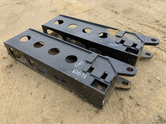 (2) pin connect deck sections